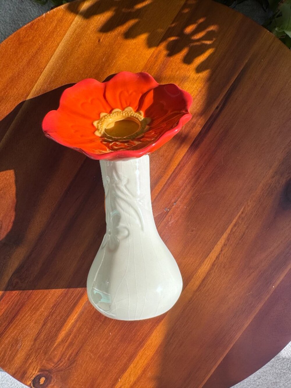 Grasslands Road Ceramic Poppy Bud Vase